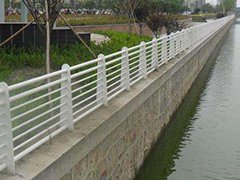 云南玉溪市河道護欄